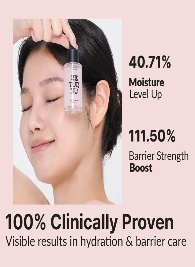 RETURNU Deep Comfort Ampoule, Hydrating Serum with Korean Birch Sap 10,000ppm, Ceramide & Panthenol, Instantly Moisturizes & Strengthens Skin Barrier, Lightweight, Vegan Korean Skincare (30ml / 1.01 fl. oz) - Image 5